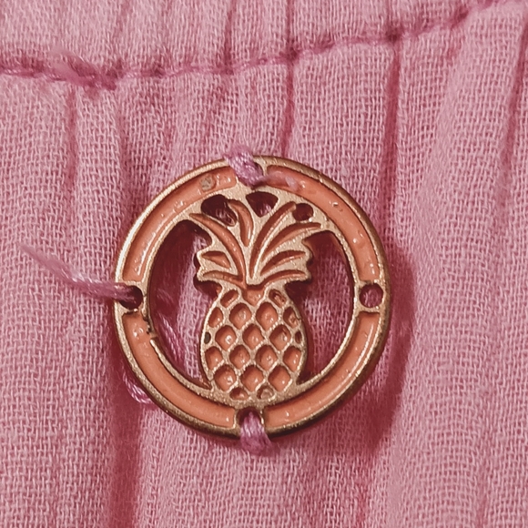 Simply Southern Pink Maxi Dress Bohemian Embroidery Size S - Picture 8 of 10